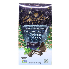 Chocolove 55% Dark Chocolate Peppermint Creme Holiday Bites, 200g
