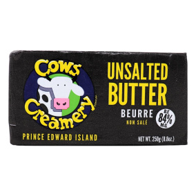 Cows Creamery Unsalted Butter, 250g