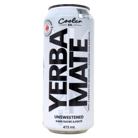 Cooler Co. Yerba Mate Unsweetened Front of can