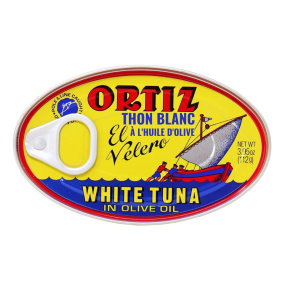 Conservas Ortiz Tinned Seafood White Tuna in Olive Oil, 112g