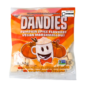 Dandies Vegan Marshmallows Pumpkin Flavoured, 142g