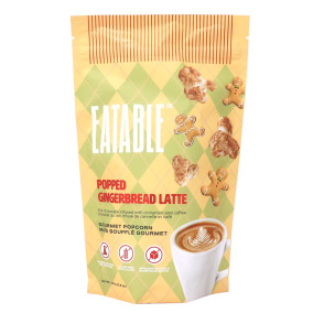 EATABLE Gourmet Popcorn Popped Gingerbread Latte, 108g