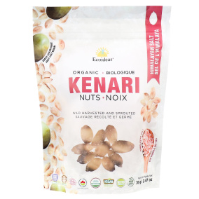 Ecoideas Organic Kenari Nuts Himalayan Salt, 70g