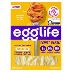 Egglife High Protein Power Pasta Fettuccine Style Original, 255g