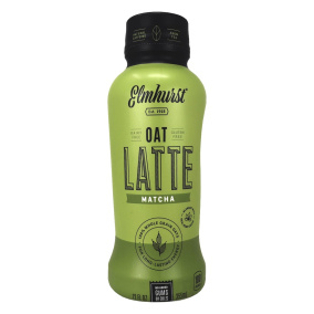 Elmhurst Oat Milk Latte Matcha, 355ml
