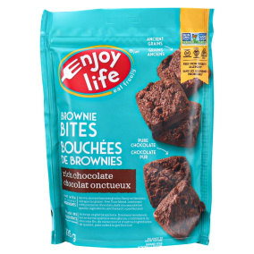 Enjoy Life Allergen-Free Brownie Bites Rich Chocolate, 135g