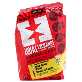 Equal Exchange Organic Whole Bean Coffee Mind, Body & Soul, 340g