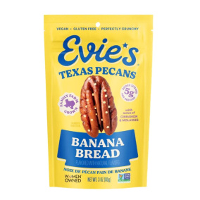 Evie's Roasted Texas Pecans Banana Bread, 85g