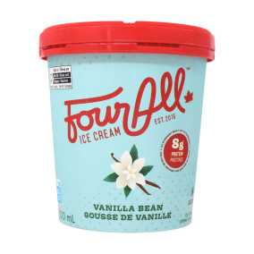 Four All Ice Cream Vanilla Bean, 500mL