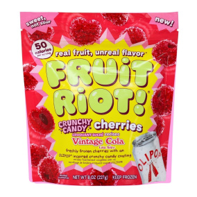 Fruit Riot Candy Crunch Cherries Vintage Cola Canada Front