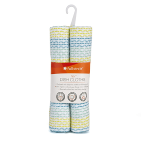 Full Circle Tidy Dish Cloths, Set of 3