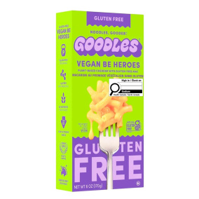 Goodles Gluten-Free Vegan Protein Mac And Cheese Vegan Be Heroes, 170g