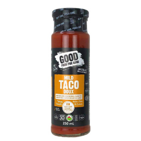 Good Food For Good Organic Cooking Sauce Mild Taco, 250ml