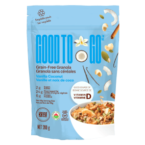 Good To Go Grain-Free Granola Vanilla Coconut, 200g