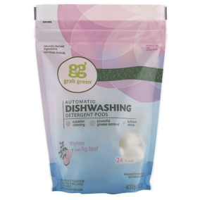 grab green Automatic Dishwashing Detergent Pods Thyme, 24 Loads