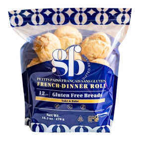Gifted Breads Gluten-Free French Dinner Rolls, 470 g