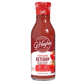 Front of G Hughes Sugar Free Ketchup