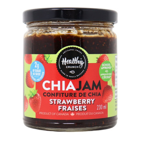 Healthy Crunch Paleo Chia Jam Strawberry, 230ml