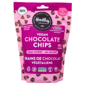 Healthy Crunch Semi-Sweet Vegan Chocolate Chips, 283g