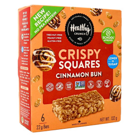 Healthy Crunch Crispy Square Cinnamon Bun, 6 Bars