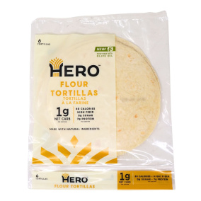 Hero Low-Carb 8” Tortillas, 6 Tortillas