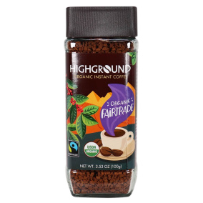 Highground Organic Instant Coffee, 100g