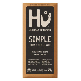 Hu Kitchen Simple Dark Chocolate Bar, 60g