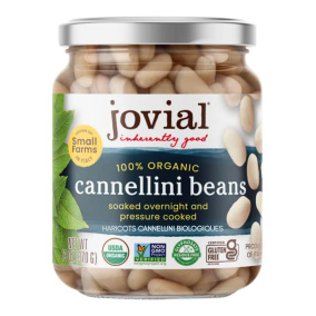 Front of Jovial Organic Cannellini Beans
