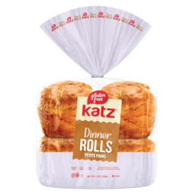 Katz Gluten-Free Dinner Rolls, 4 Pack