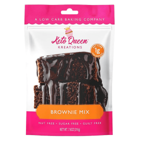 Keto Queen Kreations Sugar-Free Brownie Mix, 216g