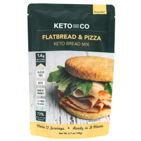 Keto And Co Flatbread & Pizza Keto Bread Mix, 190g