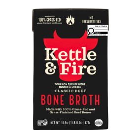 Kettle & Fire Grass-Fed Beef Bone Broth, 479g