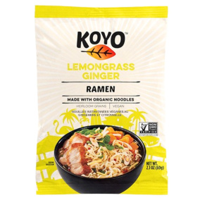 KOYO Vegan Instant Ramen Lemongrass Ginger, 60g
