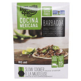 La Tortilla Factory Gluten-Free Sauce Starter Barbacoa, 80ml