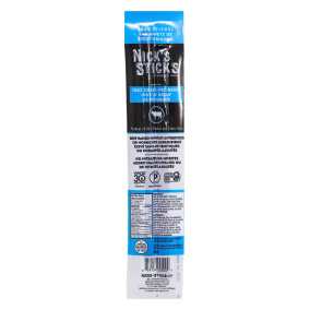 Front of Nick's Sticks 100% Grass-Fed Beef Snack Sticks -  Beef Stick Snacks - Beef Sticks - Grass Fed Beef Sticks