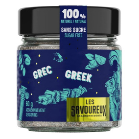 Les Savoureux Sugar-Free Seasoning Greek, 60g