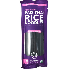 Lotus Foods Organic Forbidden Pad Thai Rice Noodles, 227g
