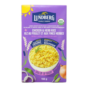 Lundberg Organic Regenerative Rice Chicken & Herb, 156g