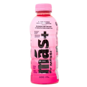 Mas+ By Messi Positive Hydration Drink Miami Punch, 500ml