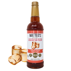 Matteo’s Sugar-Free Barista Coffee Syrups Thin Toasted Marshmallow, 750mL Front