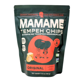 Mamame Gluten-Free Tempeh Chips Original Front