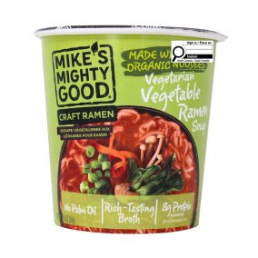 Mike’s Mighty Good Vegan Vegetable Ramen Soup Front