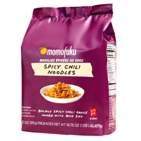 Momofuku Noodles Spicy Chili, 5 Packets
