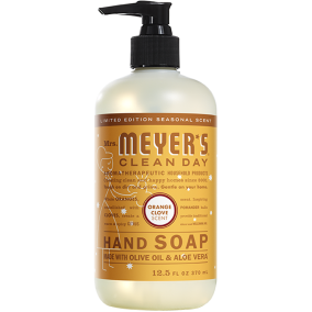 Mrs. Meyer's Hand Soap Orange Clove, 370 mL