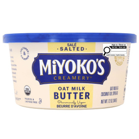 Miyoko’s Creamery Oat Milk Butter Salted Front
