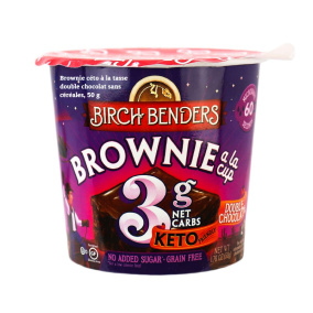 Birch Benders Grain-Free Keto Brownie a la Cup Double Chocolate, 50g