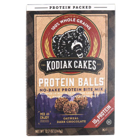 Kodiak Cakes No Bake Protein Ball Mix Oatmeal Dark Chocolate, 360g