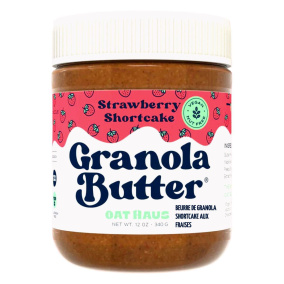 Oat Haus Granola Butter Strawberry Shortcake, 340g