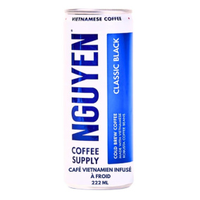 Nguyen Coffee Supply Vietnamese Coffee Cold Brew Classic Black, 222ml