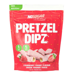No Sugar Company Pretzel Dipz Strawberry Yogurt, 200g